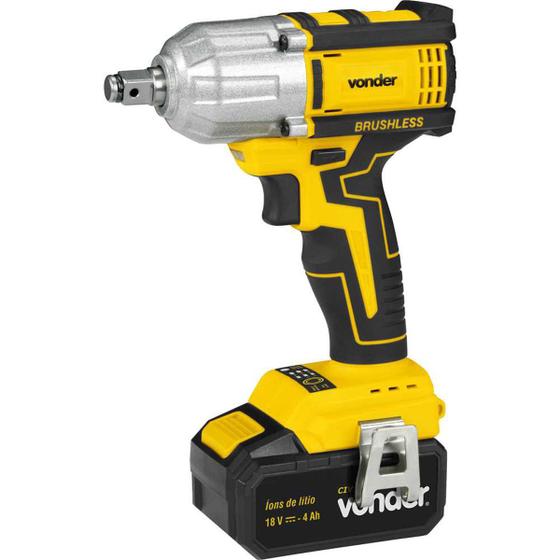 Chave de impacto bateria 18V encaixe de 1/2