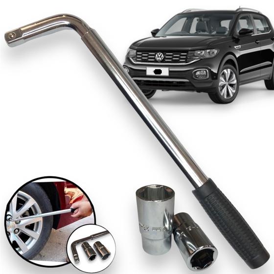 Imagem de Chave De Roda L Extensível Telescópica Vw T-Cross Todos