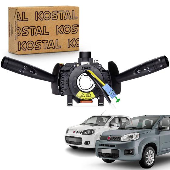 Imagem de Chave De Seta E Limpador Kostal Uno Vivace 2010 A 2016 Função Trip E Clock Spring