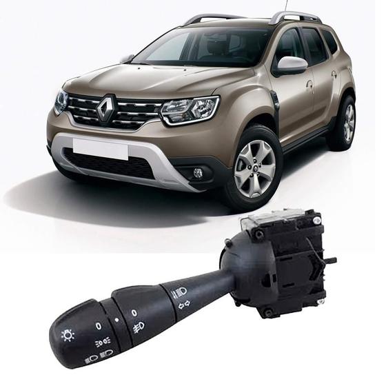 Imagem de Chave de Seta Renault Duster 2014 a 2018 com Farol de Neblina