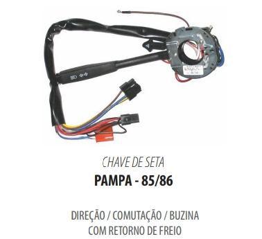 Imagem de Chave de Seta Retorno Freio Ford Pampa 1985/1986