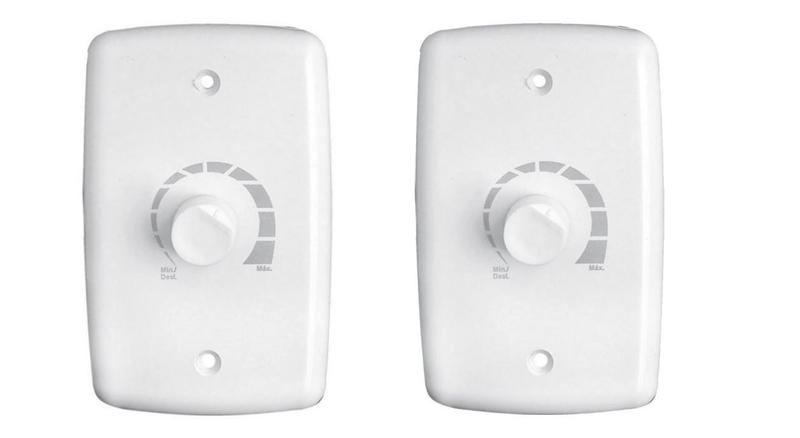 Imagem de Chave Dimmer de Luz Bivolt 400w Branco - Kit com 2 Unidades