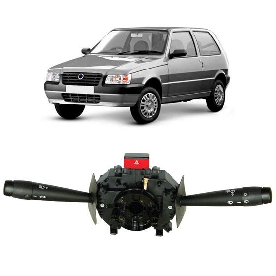 Imagem de Chave Direcional de Seta Comando Seta Carro Fiat Uno 03 a 10