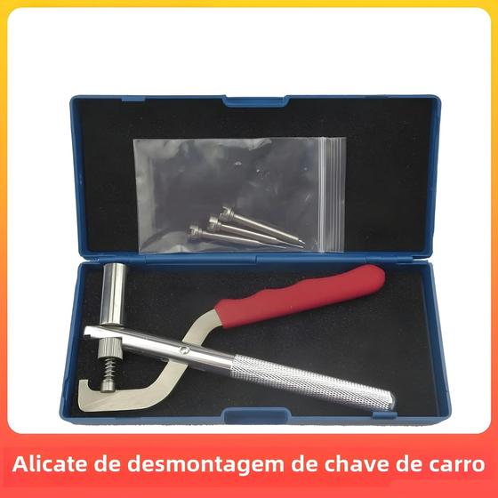 Imagem de Chave Dobrável com Alicate para Desmontagem de Carro - Ferramenta para Serralheiro