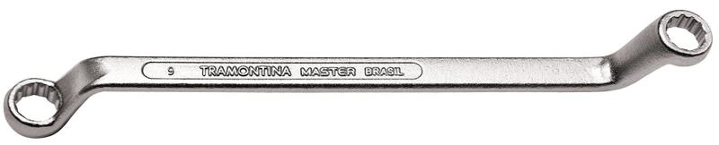 Imagem de Chave Estrela 8x9 mm Tramontina com Corpo em Aço Especial Cromado
