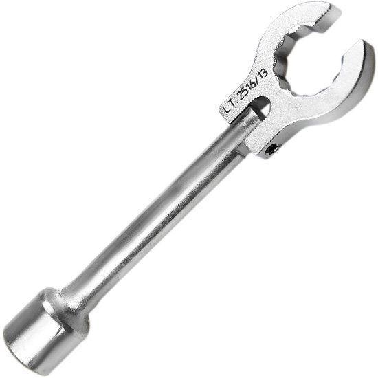 Imagem de Chave estriada de 22 mm com encaixe de 1/2 , articulada, para soltar sondas lâmbda raven 101009