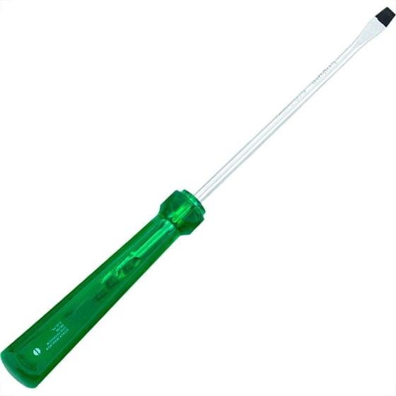 Imagem de Chave Fenda Thompson Cromo Vanadio Verde Com Ima D- 3/8 X8'' - Kit C/6 Pecas