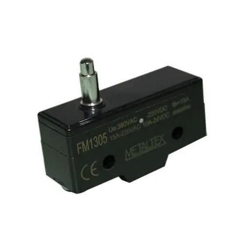 Imagem de Chave Fim Curso 15 Amperes Atuador Pino Médio Modelo Fm1