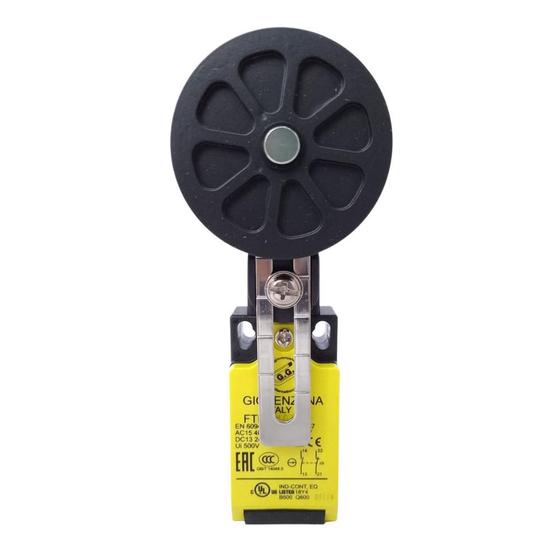 Imagem de Chave Fim Curso Termoplástico Alavanca rolo  Ação Rapida FTN140Z11 Elevadores dispositivos de portas