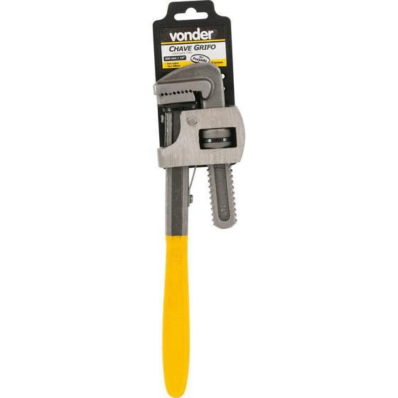 Chave grifo para cano 12" stillson aço forjado - Vonder Menor preço em Chave grifo para cano 12" stillson aço forjado - Vonder