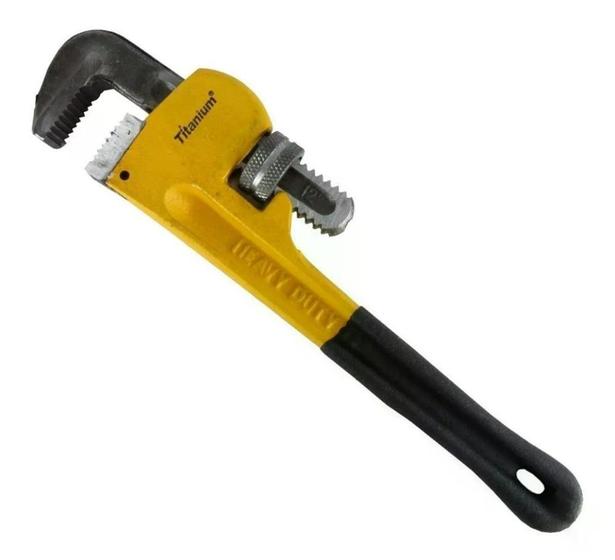 Chave Grifo Profissional 10 Pol 250mm TITANIUM-4534 Menor preço em Chave Grifo Profissional 10 Pol 250mm TITANIUM-4534