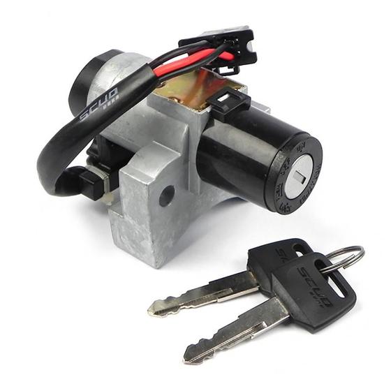 Imagem de Chave Ignição Miolo Partida Ignição Scud NXR 160 Mod Original