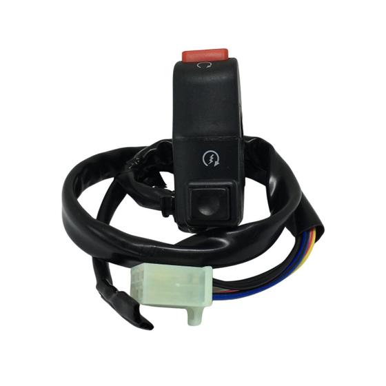 Imagem de Chave Interruptor Botão De Emergência Mata Motor Universal Honda Nxr Bros 150 ESD
