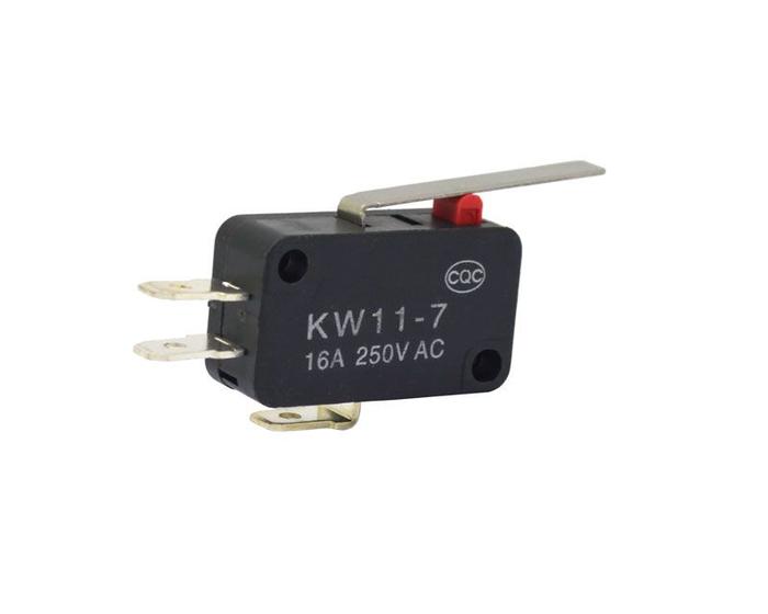 Micro-Interrupteur KW11-7-1 15A 125V/250VAC - 1 Pièce, Pour Appareils Électroménagers, Machines