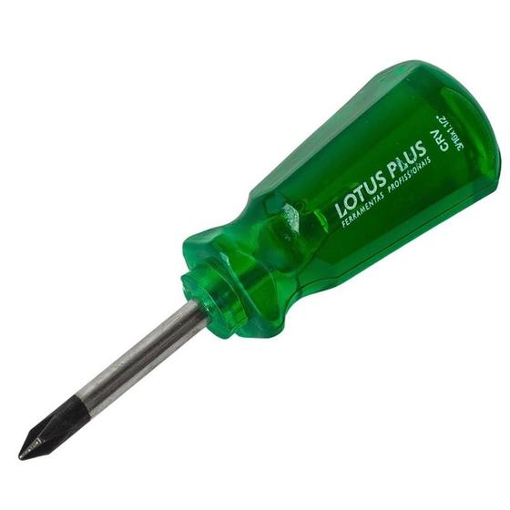 Imagem de Chave Philips CRV 1/4 x 1.1/2 Pol. Profissional com Cabo Verde 4063 Lotus