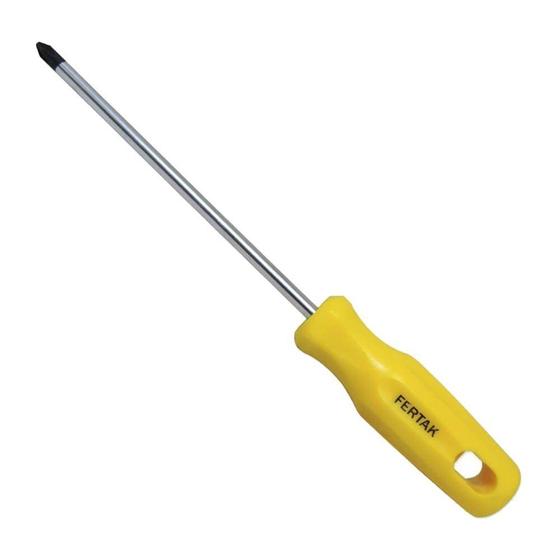 Imagem de Chave Phillips Cromo Vanádio 1/4'' x 6'' Fertak