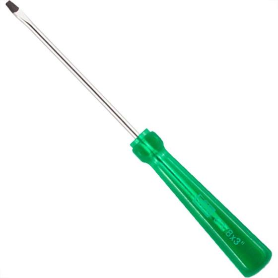Imagem de Chave Phillips Eda Cromo Vanadio Cabo Verde Com Ima 1/8 X3'' - 9Uc - Kit C/12 Pecas