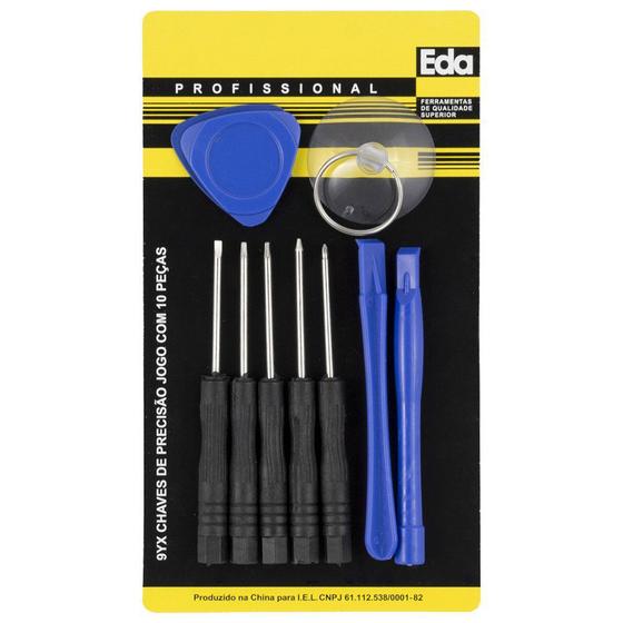 Chave Precisao Eda Kit Jogo Com 10 Pecas - 9yx Menor preço em Chave Precisao Eda Kit Jogo Com 10 Pecas - 9yx