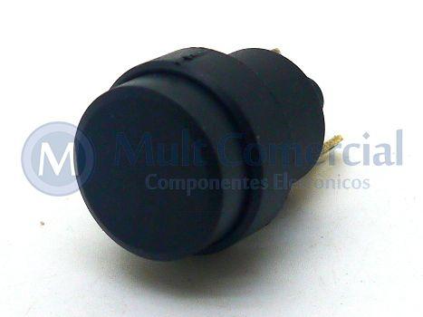 Imagem de Chave Push-Button 1A - CS-392 - Preto - Margirius