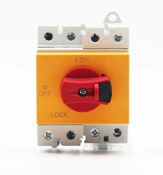 Chave Seccionadora Rotativa Solar 32A 1000VDC - DGTEC - Chave Reversora ...