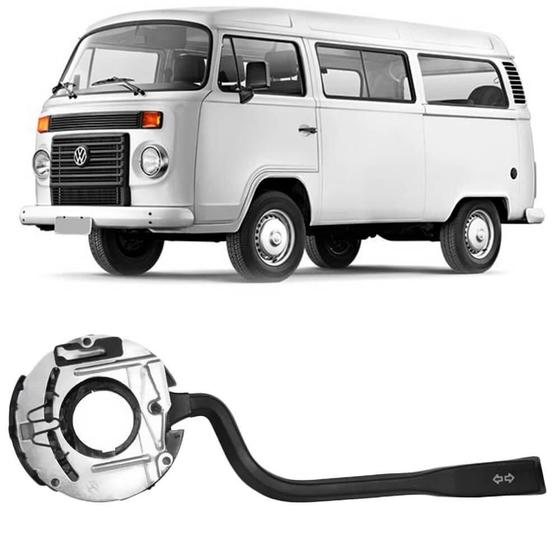 Imagem de Chave Seta Volkswagen Kombi 96 a 2014 Com Comutação Farol Alto e Baixo MARILIA IM12129