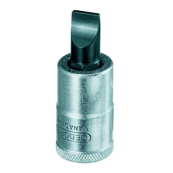 Imagem de Chave Soquete Fenda Simples Encaixe 1/2 Gedore 016530 12Mm