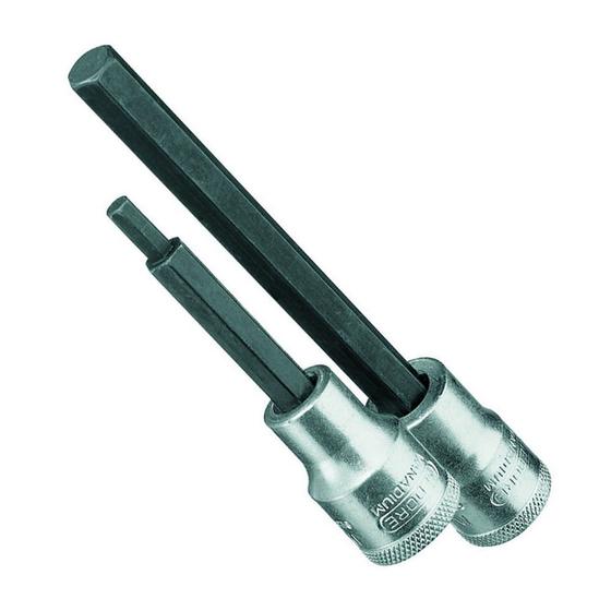 Imagem de Chave Soquete Hexagonal Longa Encaixe 1/2" Gedore 016330 6MM