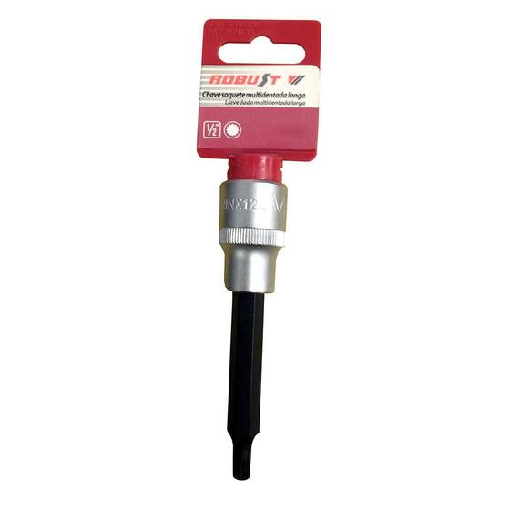 Imagem de Chave Soquete Multidentada Longa 1/2 x M5 Robust