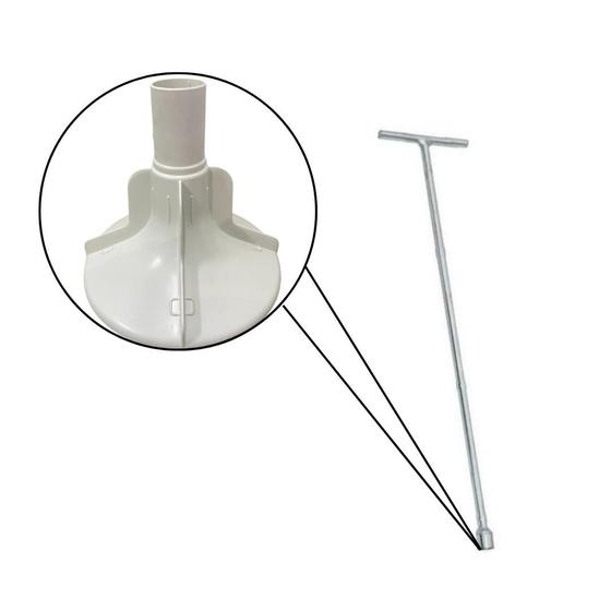 Chave T Canhão 10mm Agitador Electrolux Top8 Lm08 Lte09 Menor preço em Chave T Canhão 10mm Agitador Electrolux Top8 Lm08 Lte09