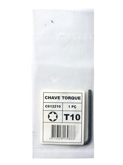 Imagem de Chave Torque Torx T10 X 50mm Avulsa Aço S2 Top Feeling