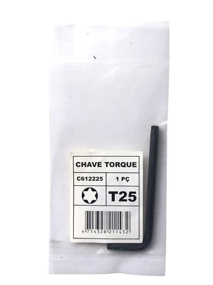 Imagem de Chave Torque Torx T25 X 68mm Avulsa Aço S2 Top Feeling