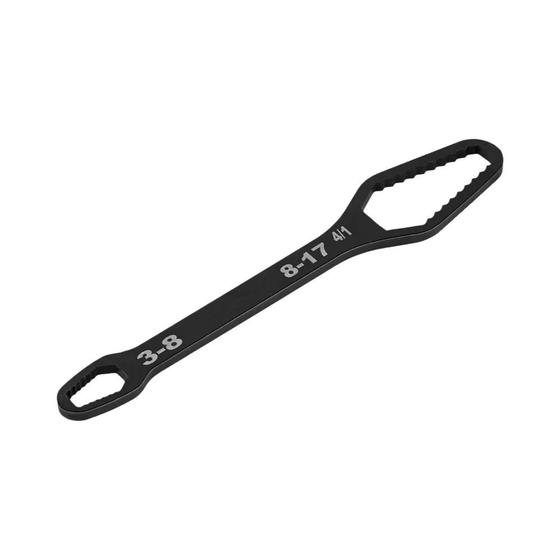 Imagem de Chave Torx Universal Ajustável 3-17mm/8-22mm - Ferramenta Manual Multiuso com Cabeça Dupla