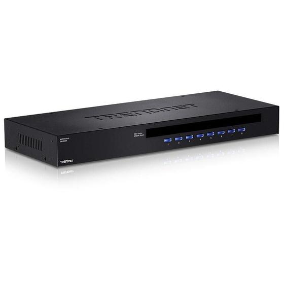 Imagem de Chaveador kvm switch 8 portas usb tk-803r s/cabos trendnet