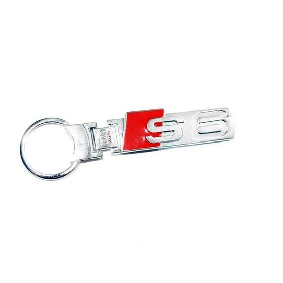 Imagem de Chaveiro Audi Sline S6 A1 A3 A4 A5 A6 Q3 Q5 Q7 Tt Rs Cromado