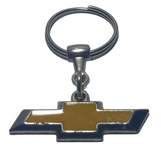 Imagem de Chaveiro Chevrolet Metal Automotivo Com Argola Cromado