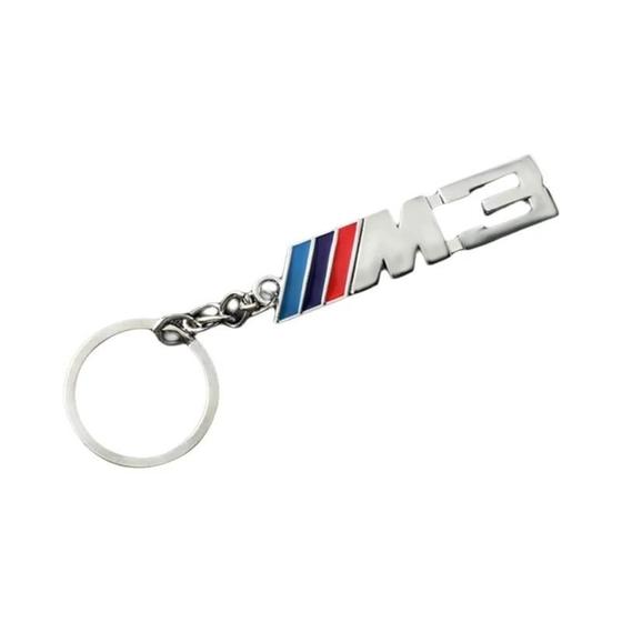 Imagem de Chaveiro com Emblema BMW M - Série M3, M5 (E46, E90, E60, F30, F10, E39, E36, F20, G30, G20, E87, E92, E91, E30, F11, F31, X1)