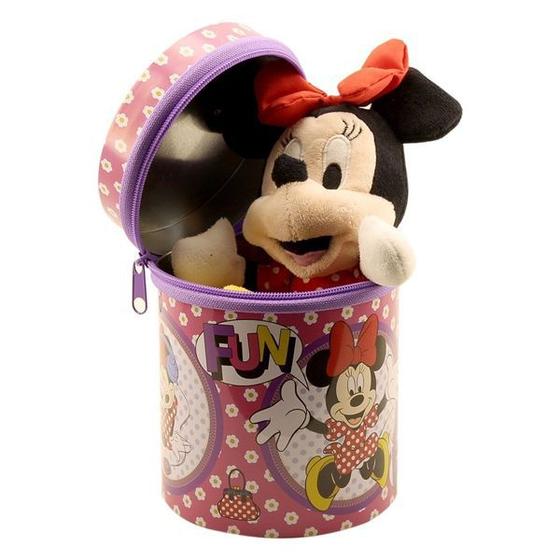 Imagem de Chaveiro com Enfeite na Lata Minnie Roxo - Taimes