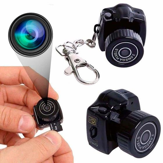 Chaveiro com Mini Câmera Espiã Secreta Menor preço em Chaveiro com Mini Câmera Espiã Secreta