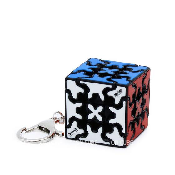 Imagem de Chaveiro Cubo Mágico Gear Cube 3x3x3 Qiyi - 3,5 cm