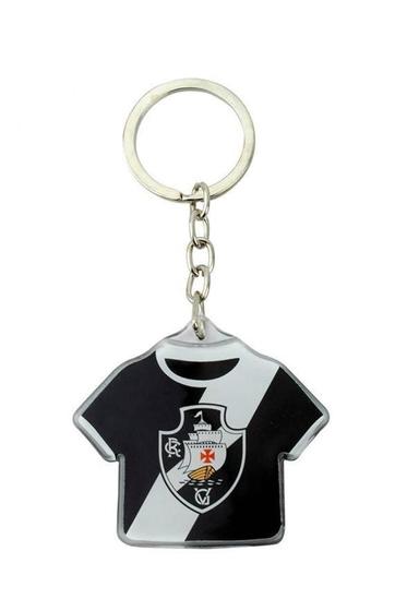 Imagem de Chaveiro de Metal Camisa Futebol 5cm Vasco Oficial