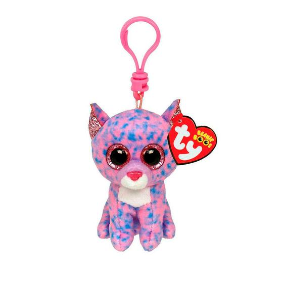 Imagem de Chaveiro de Pelúcia Beanie Boos, Gatinho Rosa - Toyng