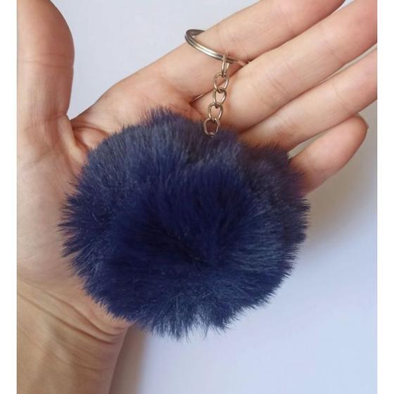 Imagem de Chaveiro De Pompom Fofinhos - Kit com 3 un 