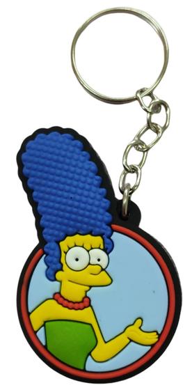 Imagem de Chaveiro Emborrachado Os Simpsons Marge Simpson Presente Geek - CH-SXF-MARGE