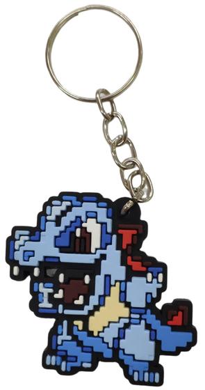 Imagem de Chaveiro Emborrachado Pokémon Totodile Pixel 8Bit - CH-SXF-TOTODILE8BIT