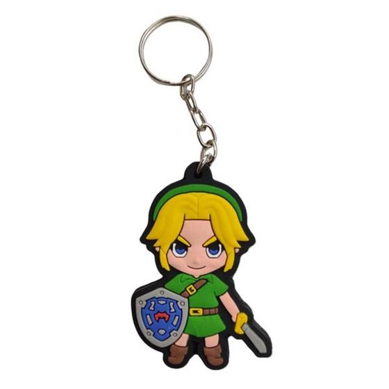 Imagem de Chaveiro Emborrachado The Legend Of Zelda Link Presente Geek - CH-SXF-ZELDA