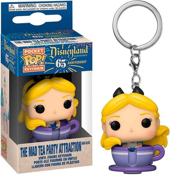 Imagem de Chaveiro Funko Disney Alice no pais das maravilhas 65 anos