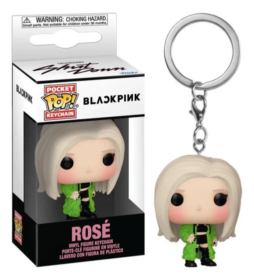 Imagem de Chaveiro Funko Pocket Pop Rocks Blackpink Rosé