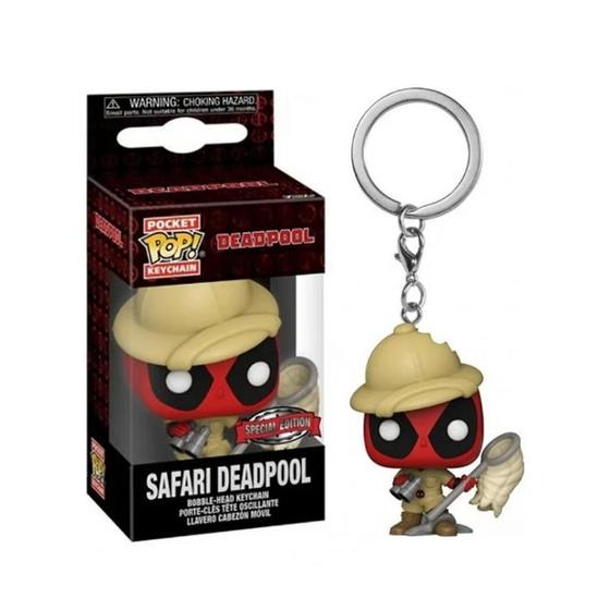 Imagem de Chaveiro Funko Pocket Pop Safari Deadpool Special Edition