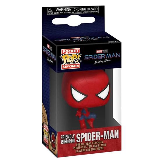 Imagem de Chaveiro Funko Pocket Pop Spider-Man Friendly Neighborhood