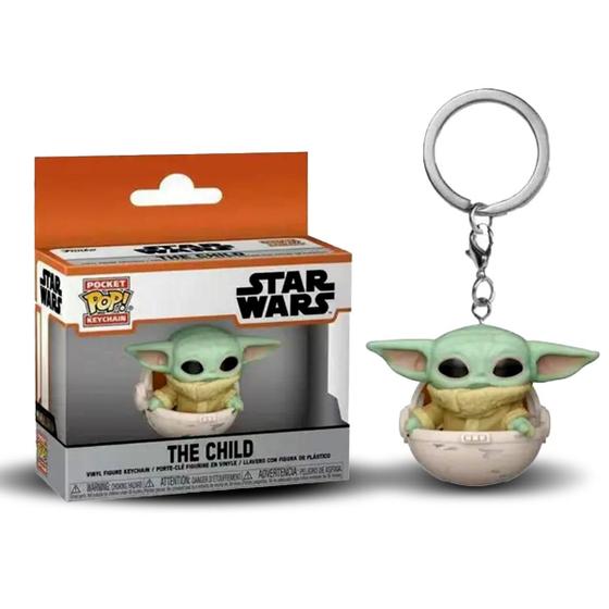 Imagem de Chaveiro Funko Pop Baby Yoda Chaveiro - Star Wars